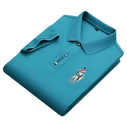 Teal Premium Polo T-Shirt - Knz Collection