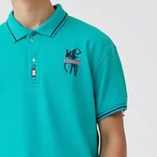 Teal Premium Polo T-Shirt - Knz Collection